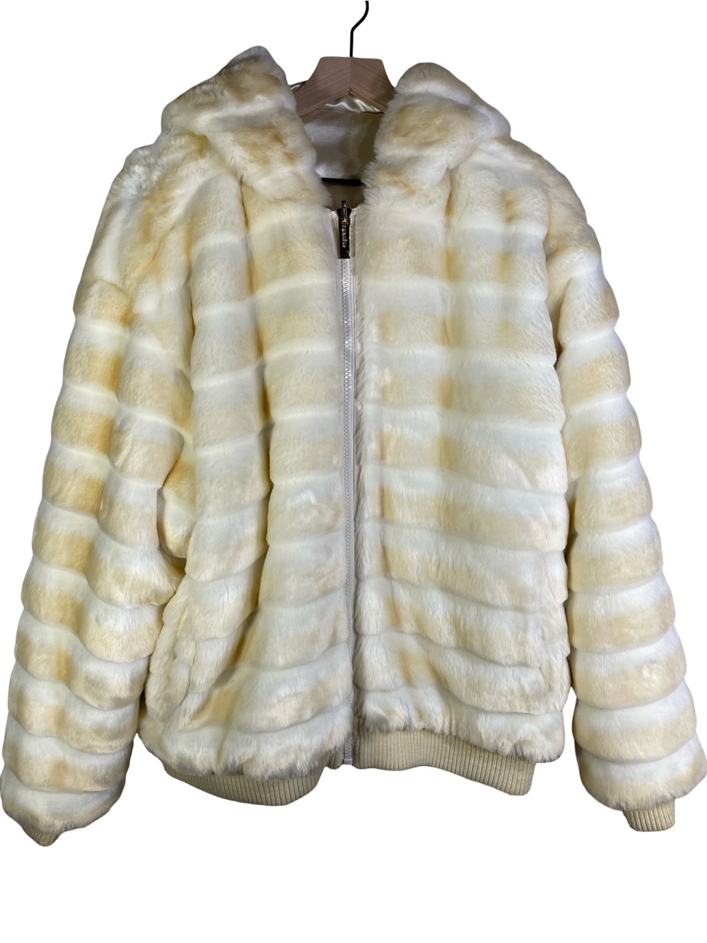 Ablanche reversible Fur coat/Jacket Size XL